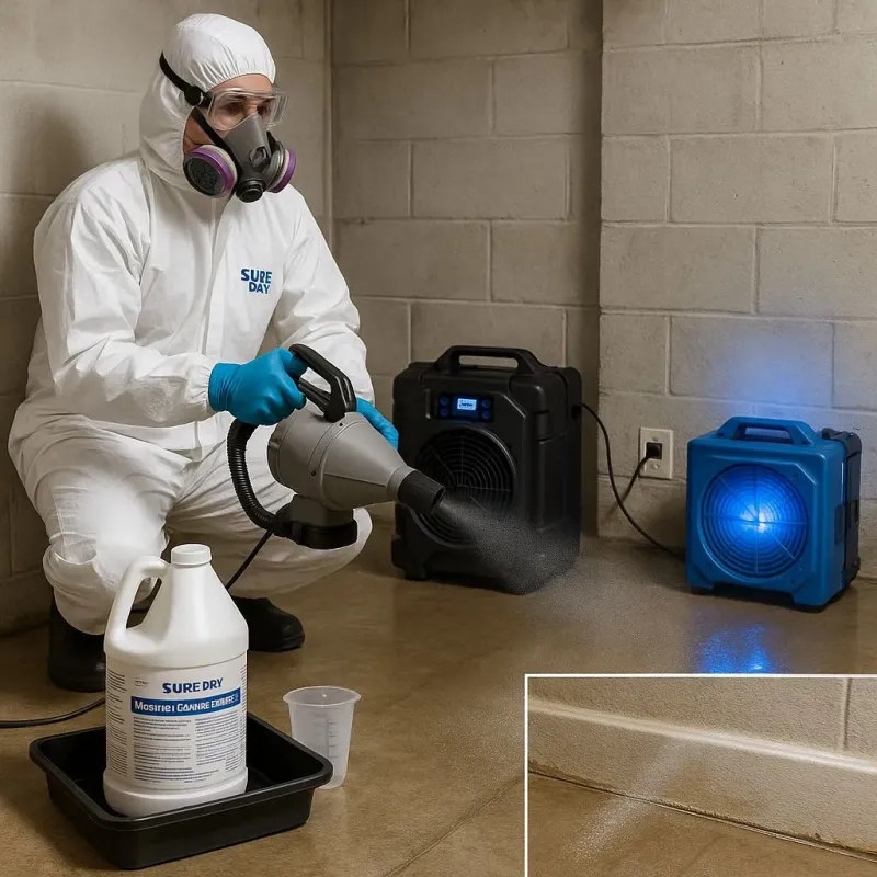 Sanitization and Odor Removal process in Emigsville, PA