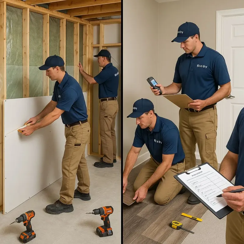 Repairs and Reconstruction process in Emigsville, PA